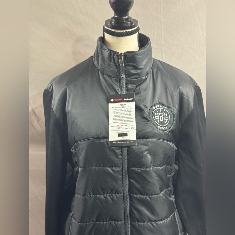 Mens Canada Sportswear Member 905 Raptors Jacket Black Size M - Picture 2 of 4